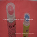 50mm (2") Plastic Round Tube with Brush Applicator for Cosmetics Packaging